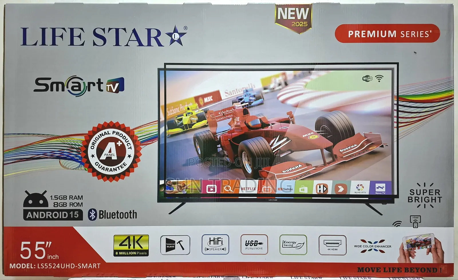 Life Star 55" Smart Television | Android 15 2025