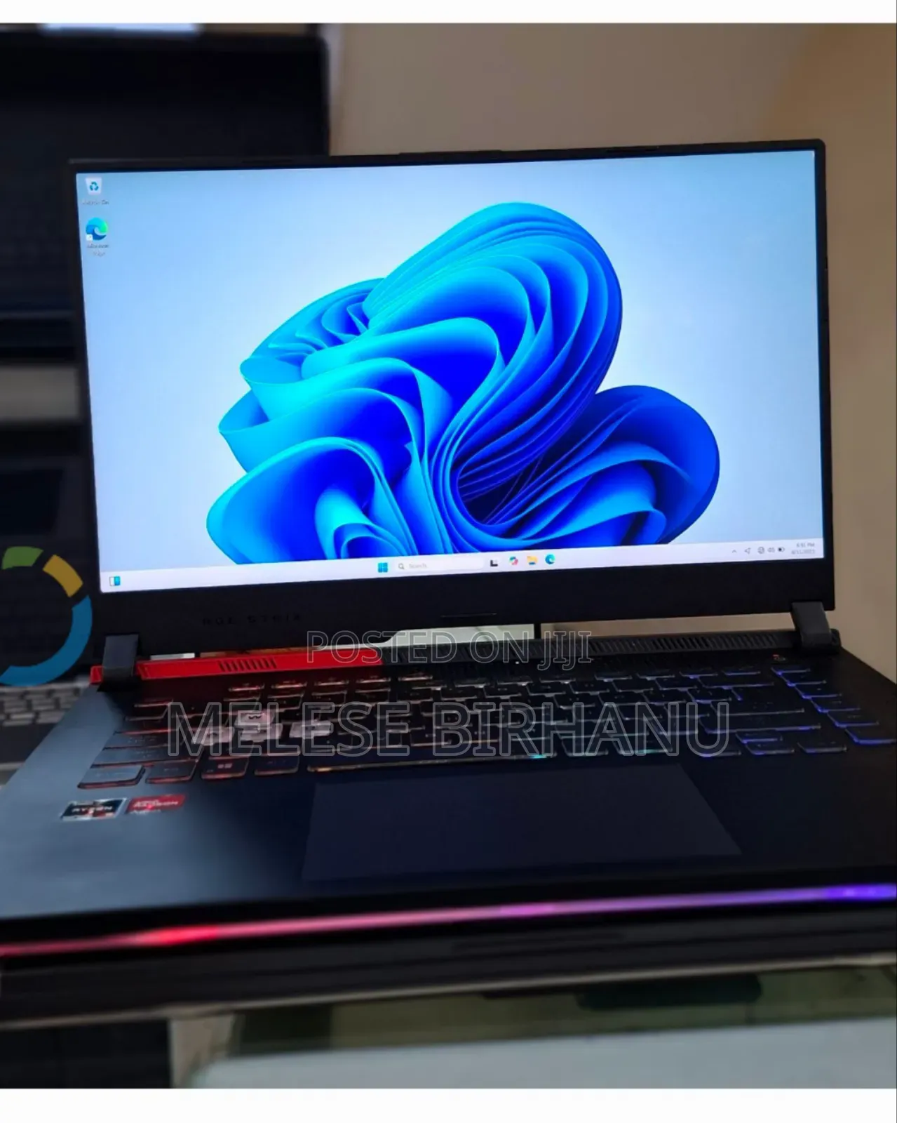 New Laptop Asus ROG Strix G16 G614 16GB AMD Ryzen 9 SSD 1T