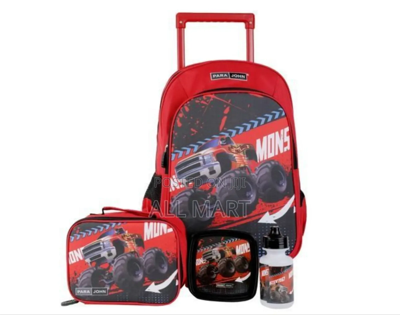 Parajohn 5 in 1 Wheeled School Backpack Set