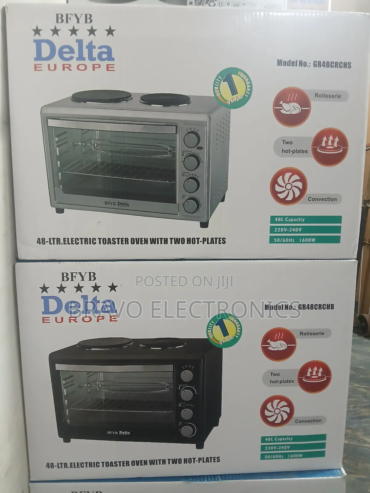 Delta Mini Oven 48l – Bake, Grill Roast Like a Pro!