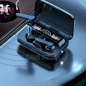 M19 Earbud With Powerbank Flashlight