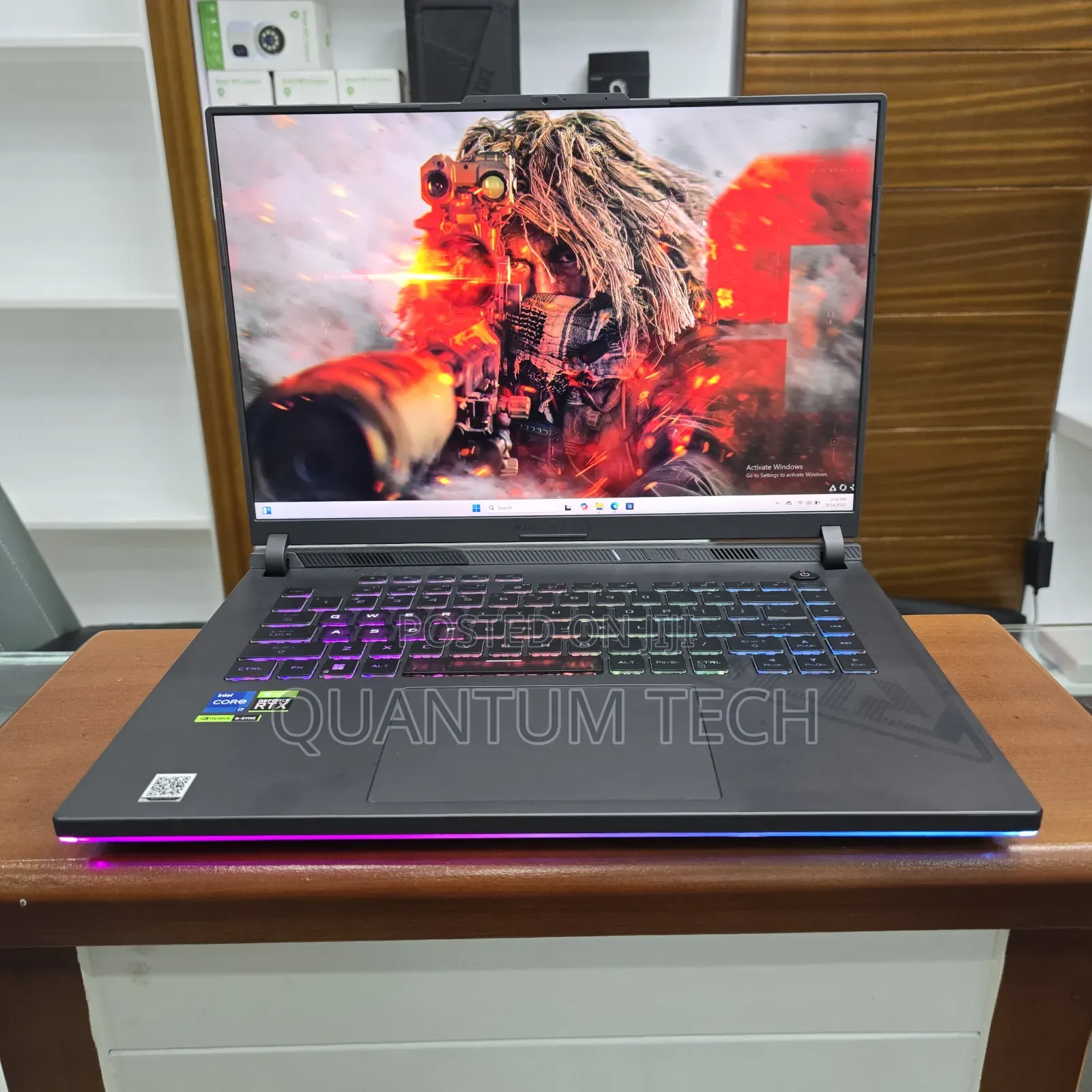New Laptop Asus ROG Strix G15 16GB Intel Core I7 SSD 1T