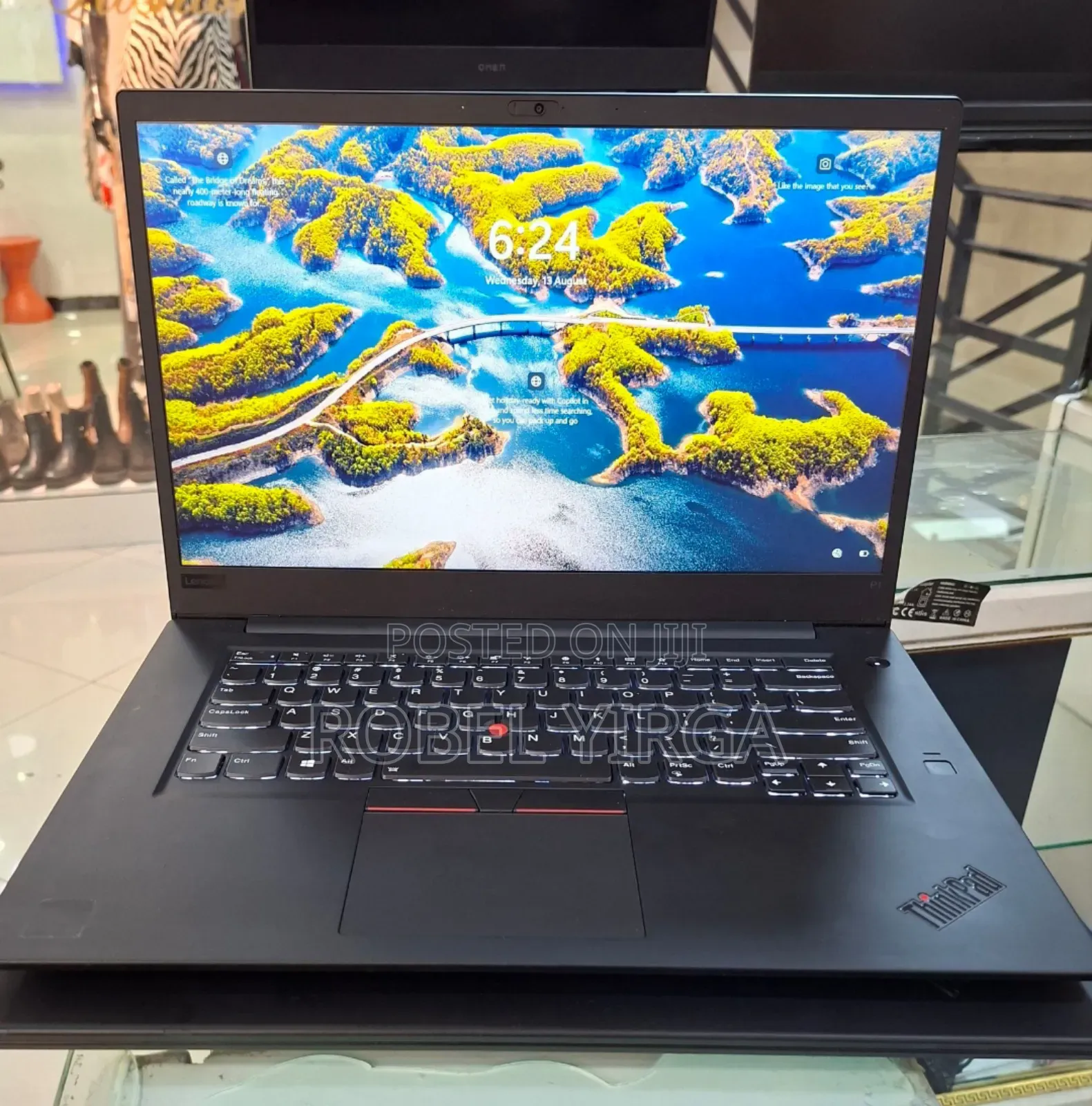 New Laptop Lenovo ThinkPad P1 Gen 3 16GB Intel Core I7 SSD 512GB