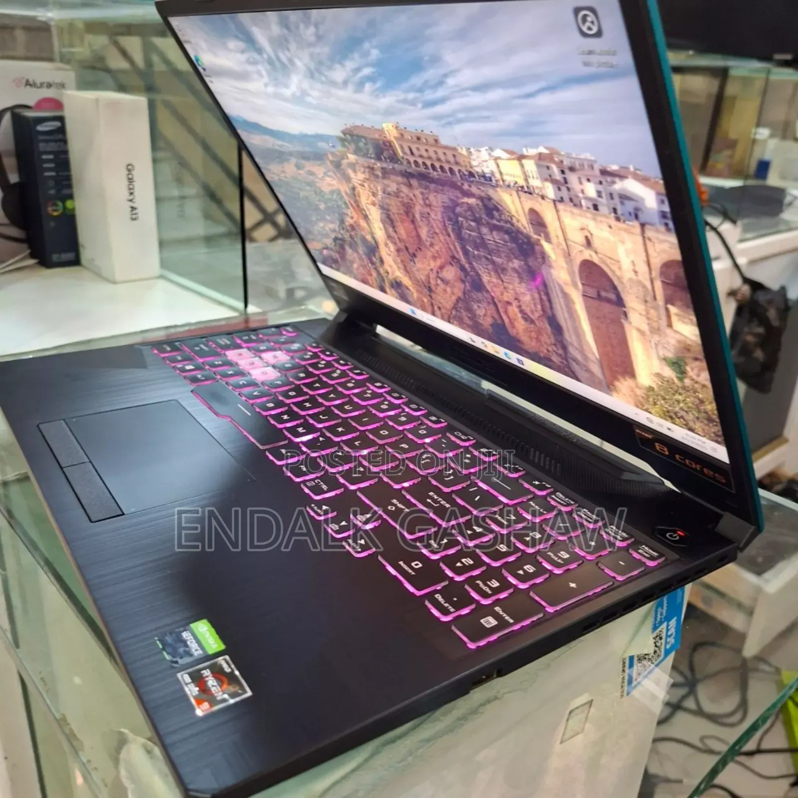 New Laptop Asus TUF Gaming A15 16GB AMD Ryzen 9 SSD 512GB