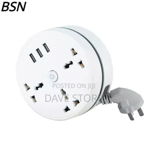 Gelistar Divider ‎ 4 የተለያየ የሶኬት ዓይነት ሚቀበል ‎2000w