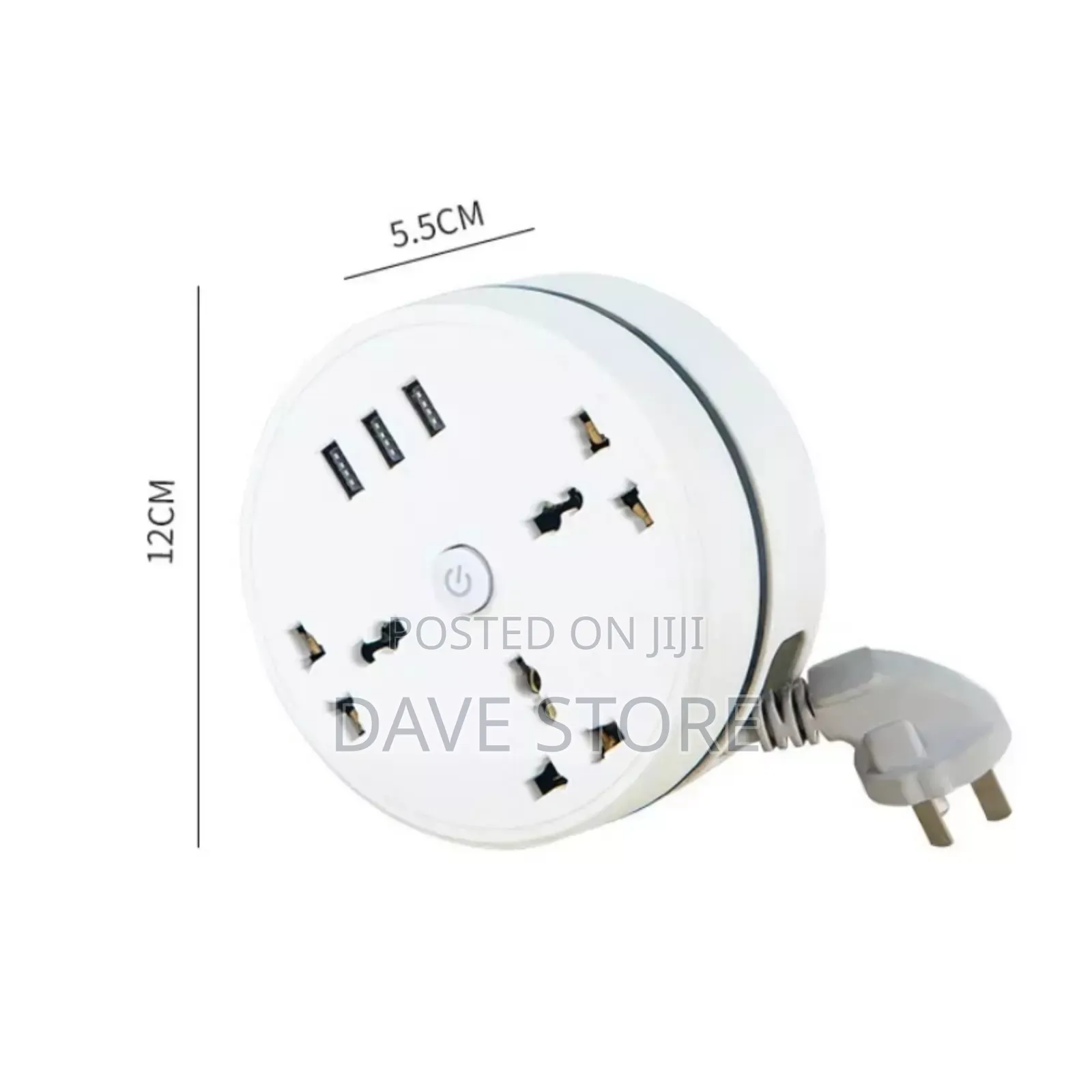 Gelistar Divider ‎ 4 የተለያየ የሶኬት ዓይነት ሚቀበል ‎2000w