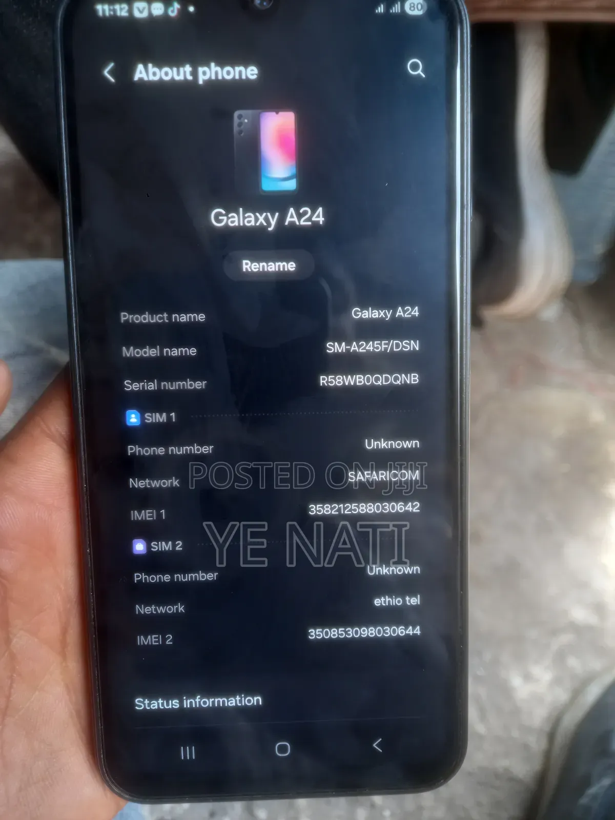 Samsung Galaxy A24 128 GB Black