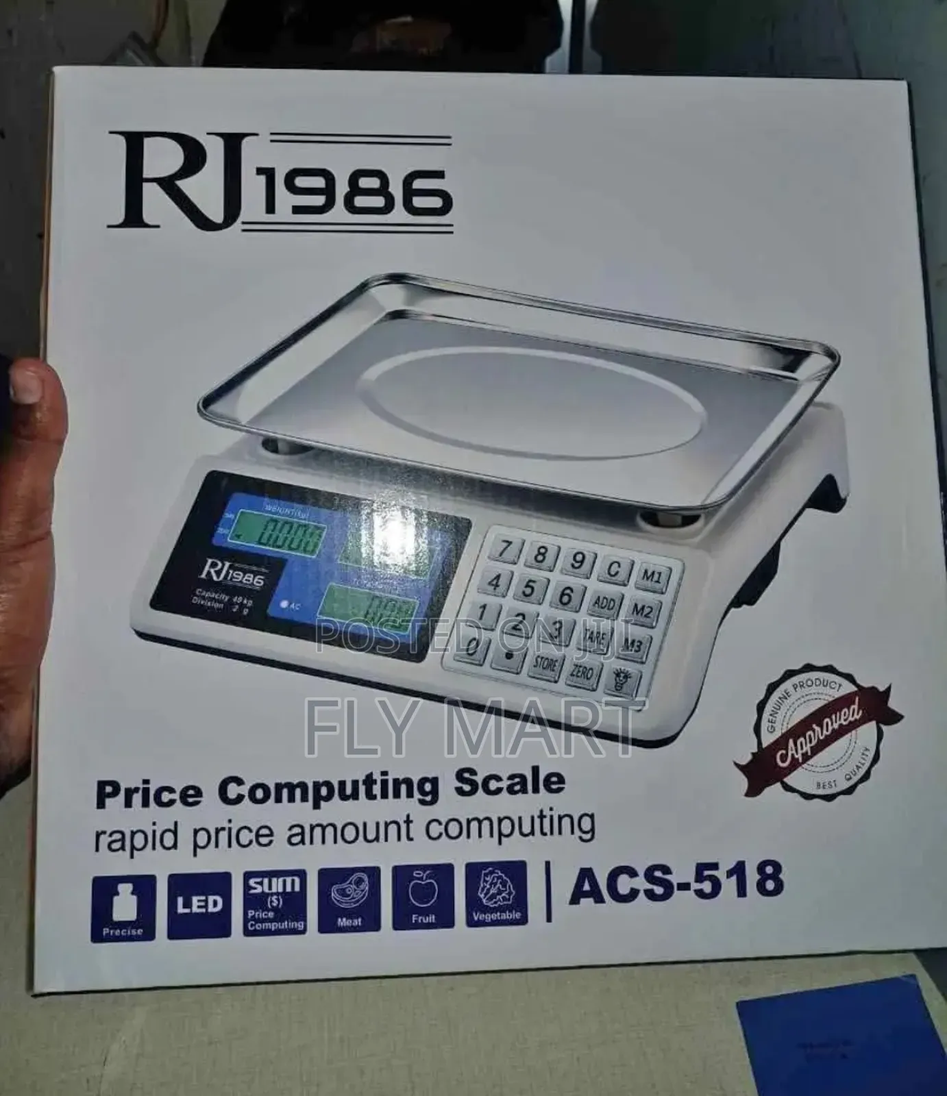 ዲጂታል ሚዛን እስከ 40kg Digital Scale