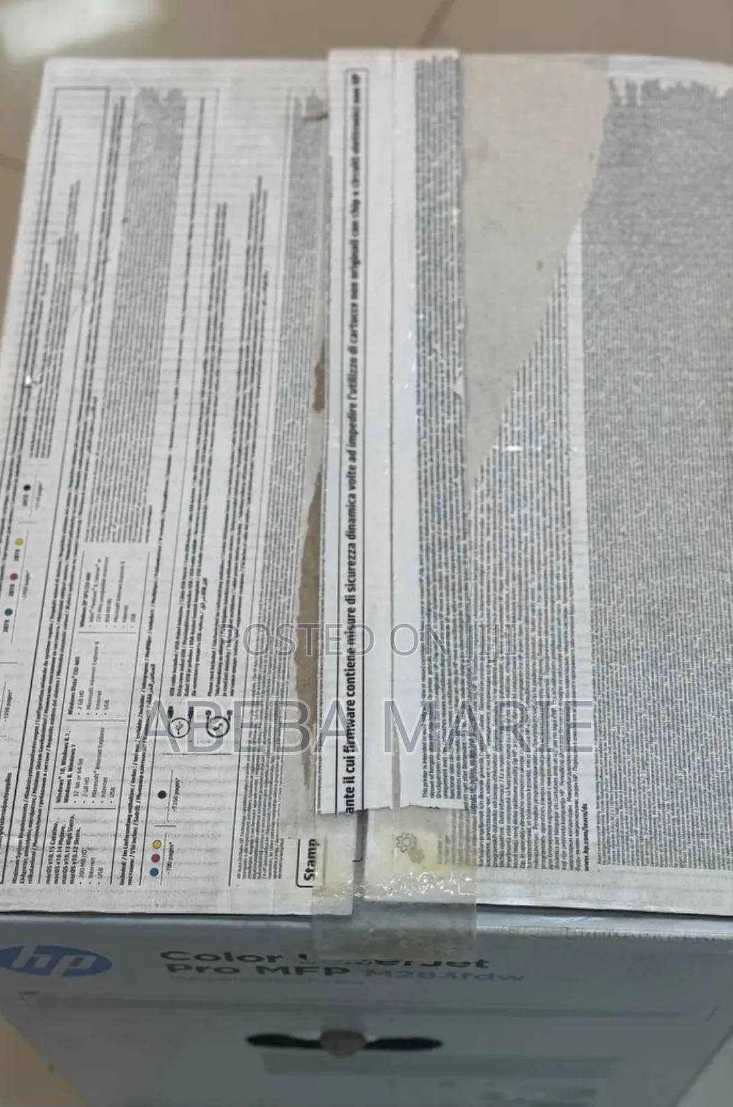 Brand With Carton Hp Color Laserjet Pro