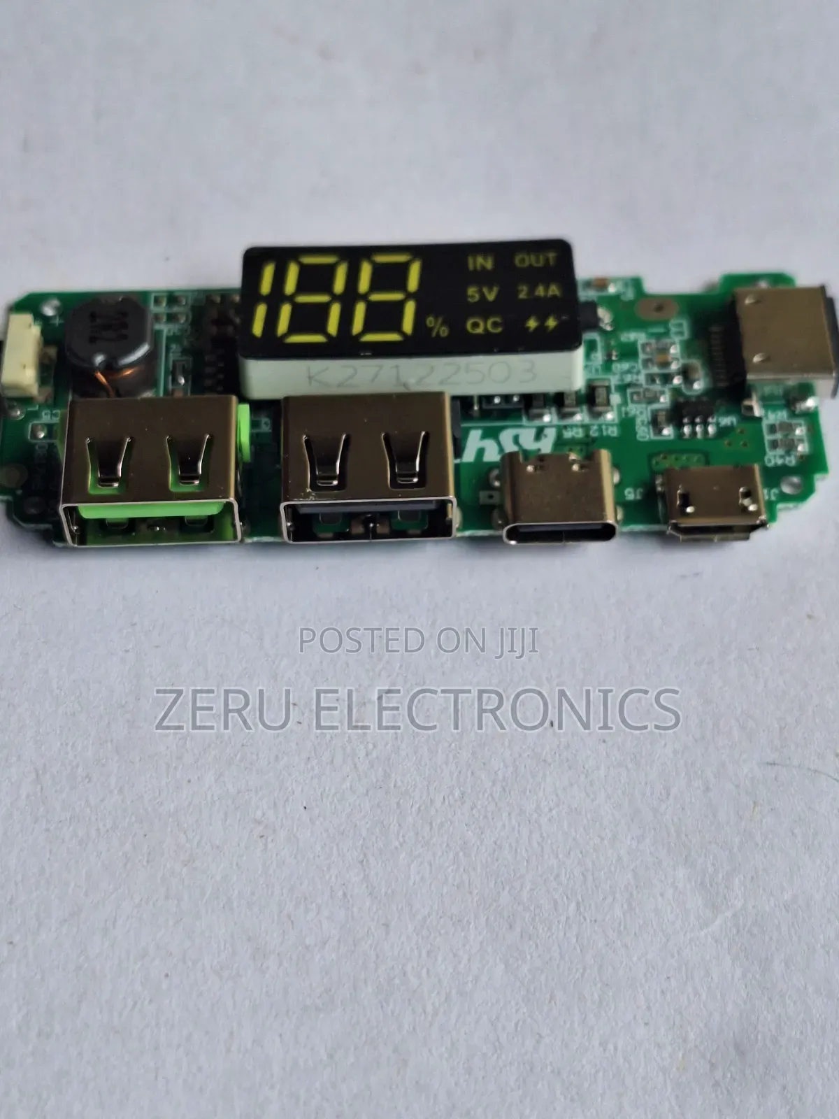 Dual Usb Power Bank Module