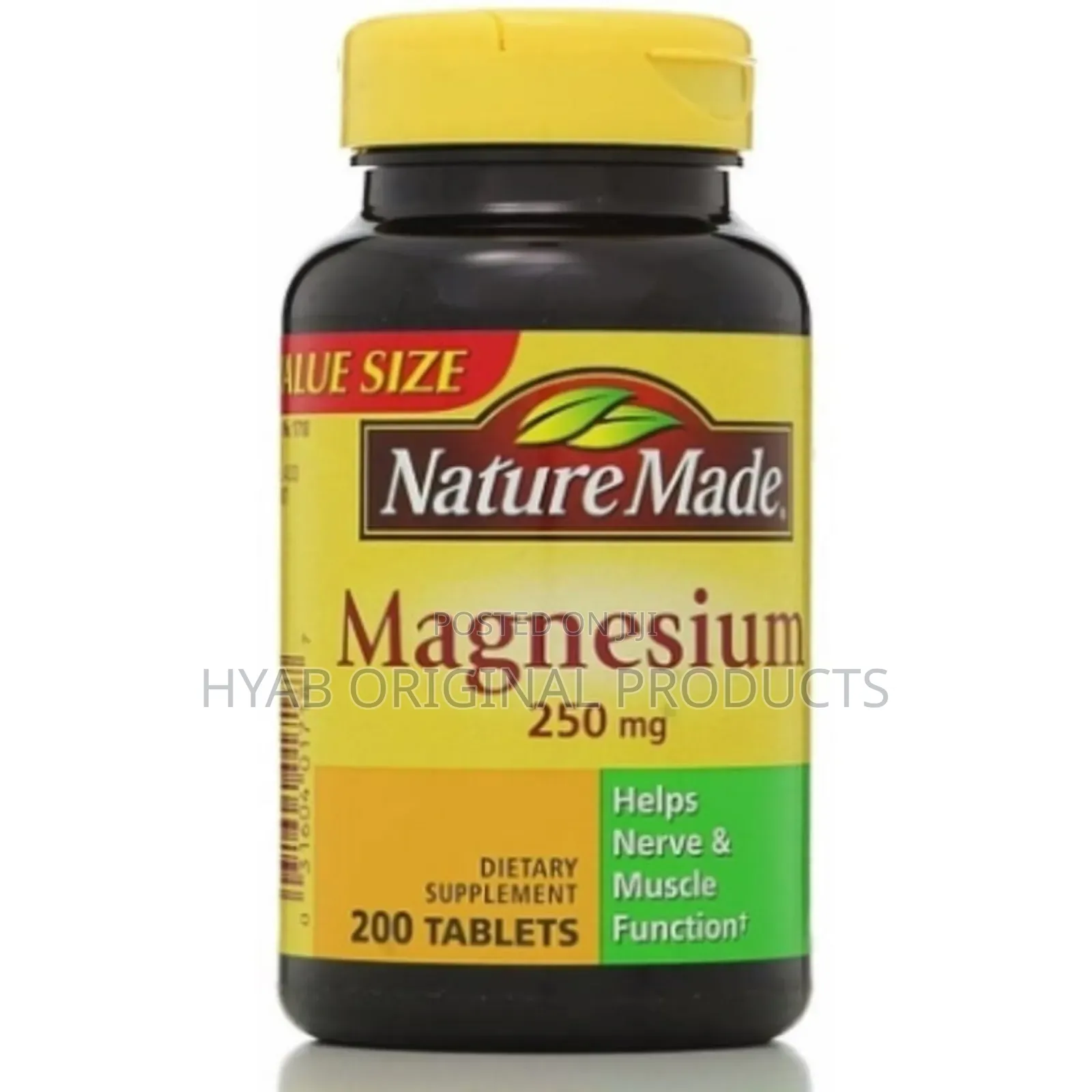 Nature Made Magnesium 250 Mg Tablets 200
