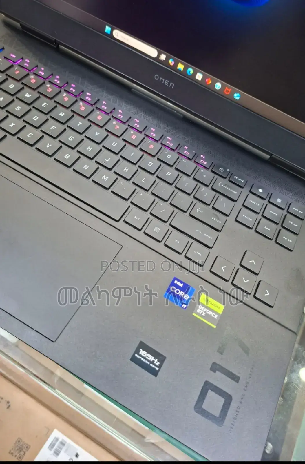 New Laptop HP Omen 17 32GB Intel Core I9 SSD 2T