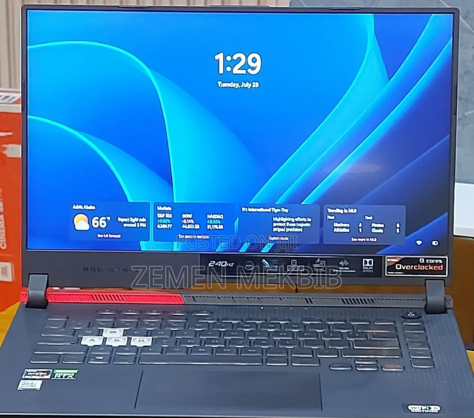 New Laptop Asus ROG Strix G15 16GB AMD Ryzen 9 SSD 1T