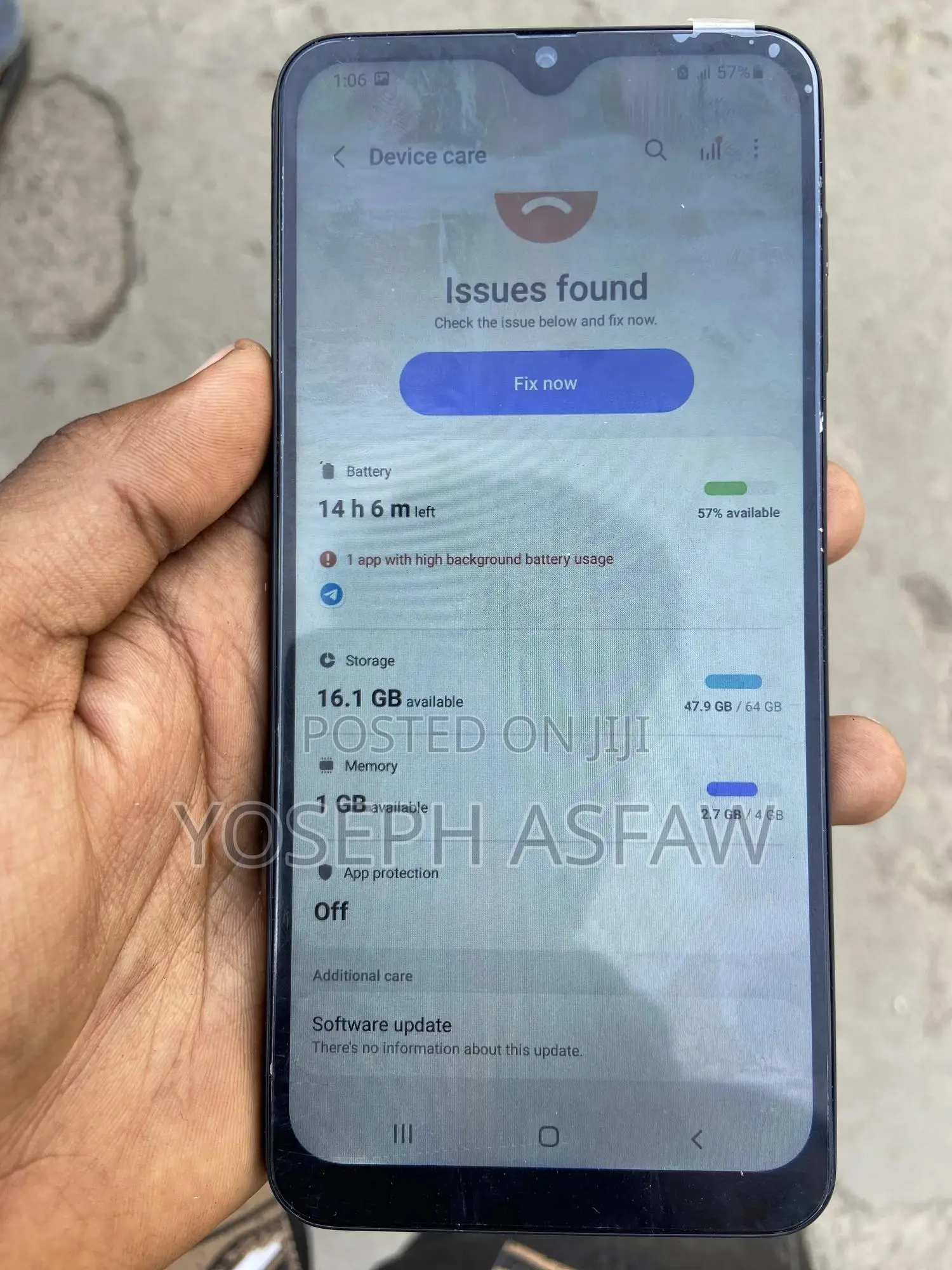 Samsung Galaxy A30 64 GB Blue