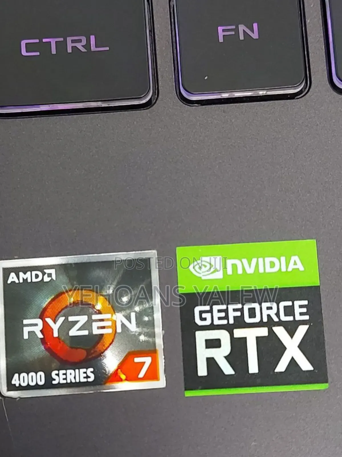 New Laptop Asus ROG Strix G17 16GB AMD Ryzen 7 SSD 1T