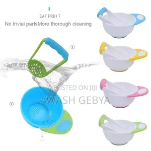 Food Mash and Serve Bowl