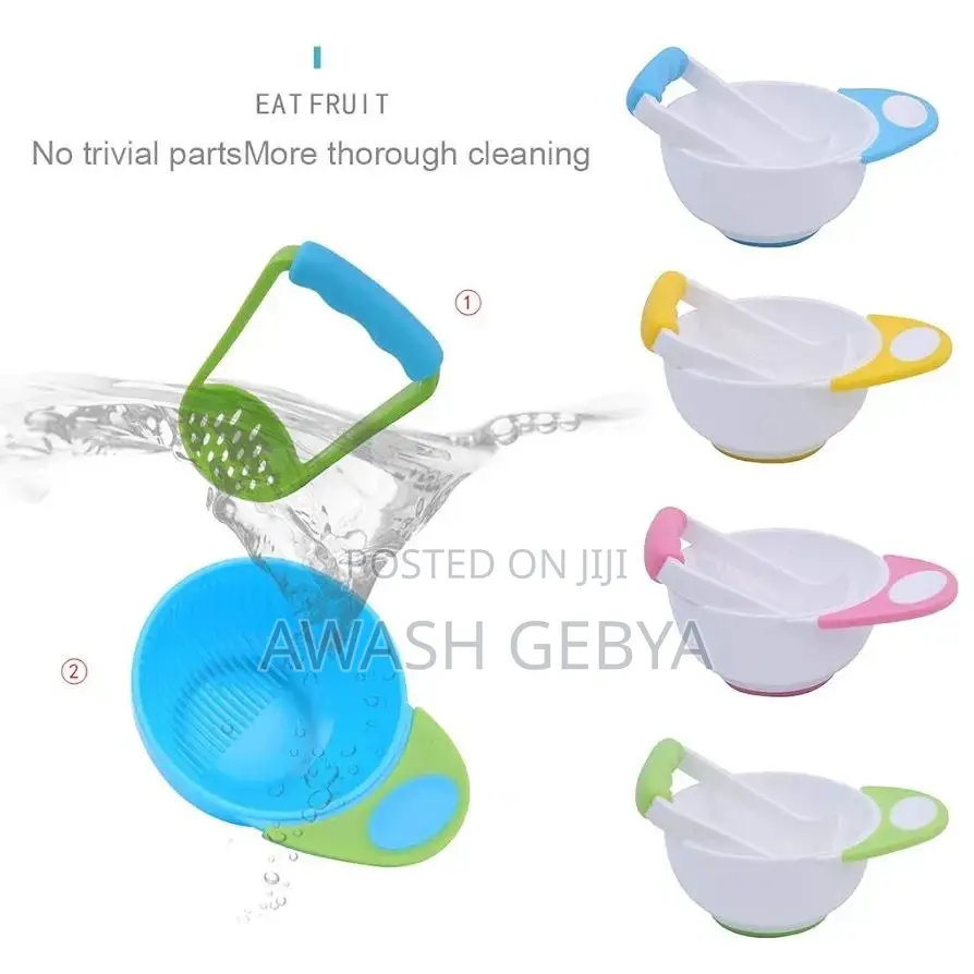 Food Mash and Serve Bowl