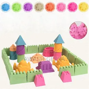 Diy Colorful Cotton Sand Mini Bucket