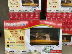 Photo - Diamond Tv 55" Smart Android Tv New Arrival 2025