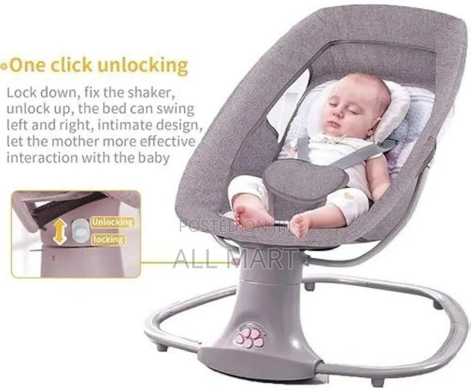3 in 1 Baby Electric Rocking Chair