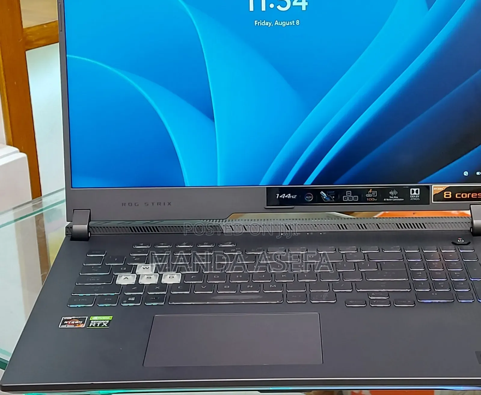 New Laptop Asus ROG Strix G16 G614 16GB AMD Ryzen 7 SSD 1T