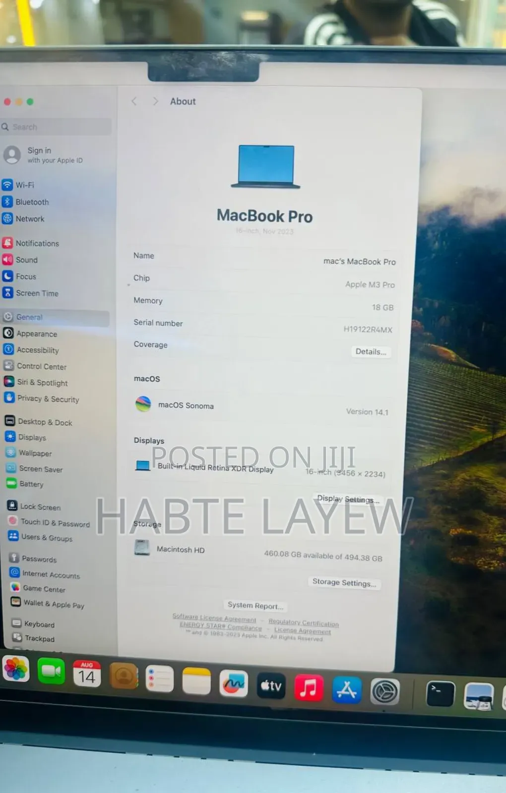 New Apple MacBook Pro 2023 M2 Max 14-Inch 18GB Apple M3 Pro SSD 512GB