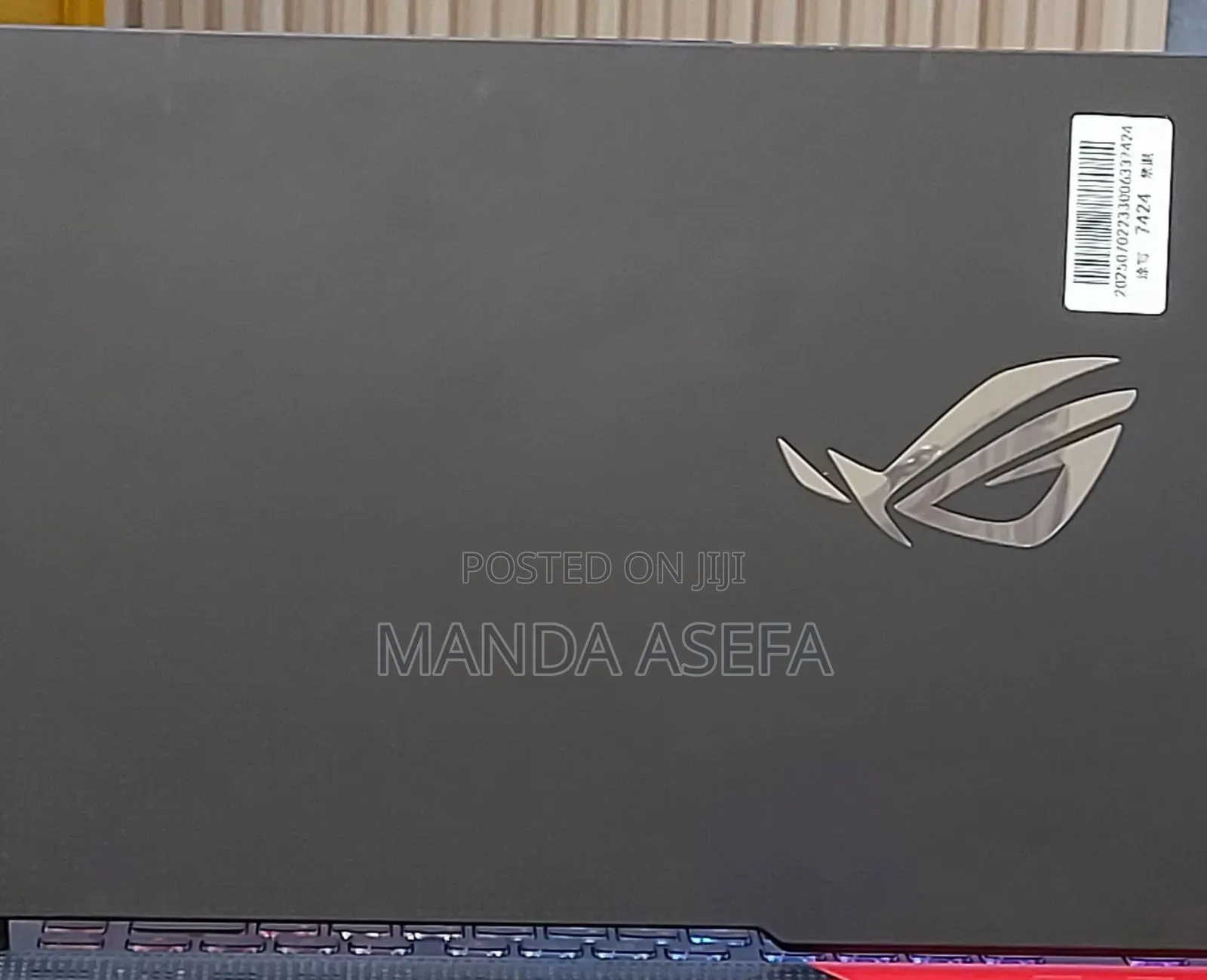 New Laptop Asus ROG Strix G16 G614 16GB AMD Ryzen 9 SSD 1T