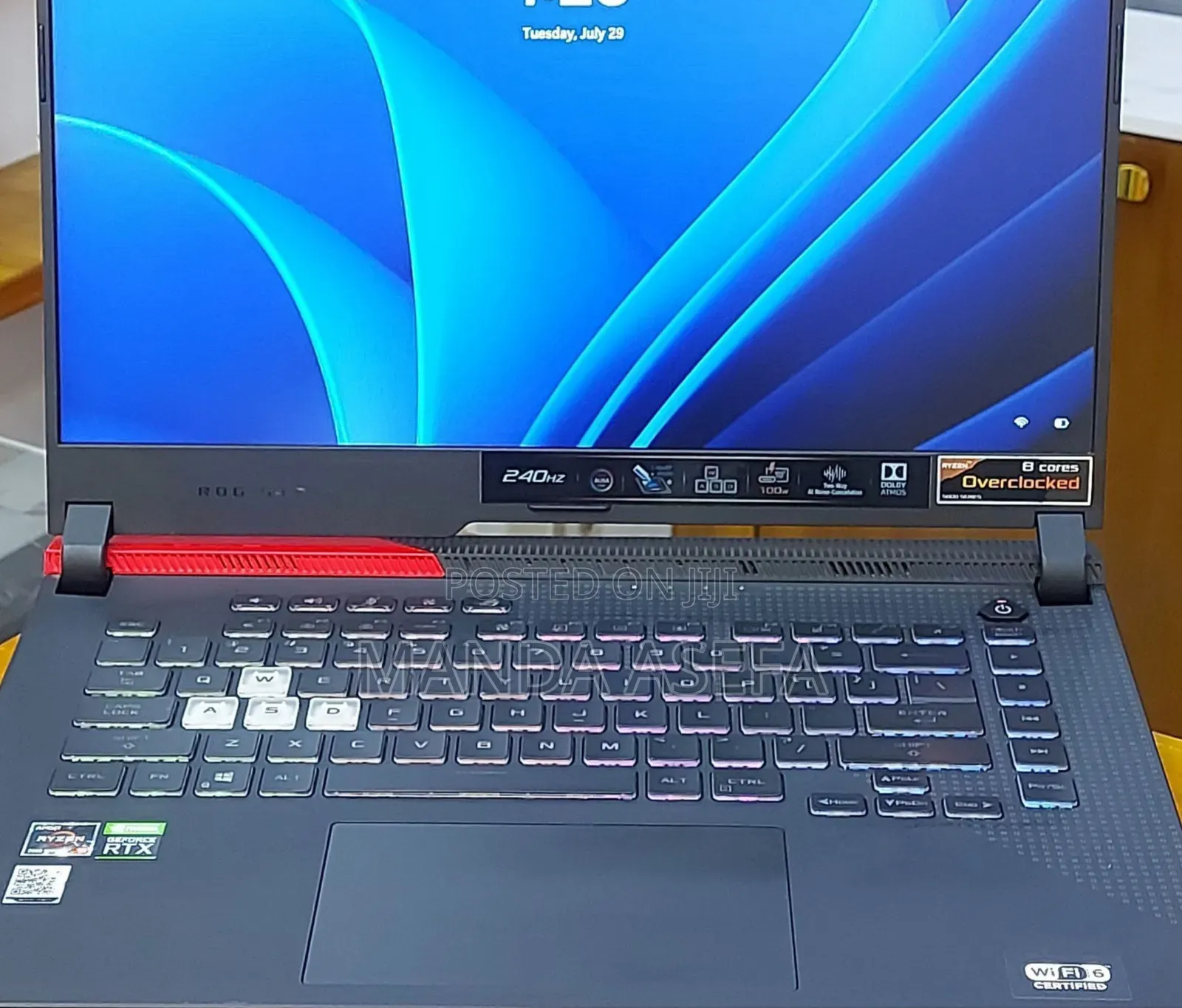 New Laptop Asus ROG Strix G16 G614 16GB AMD Ryzen 9 SSD 1T
