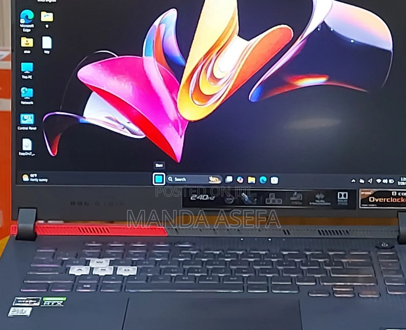 New Laptop Asus ROG Strix G16 G614 16GB AMD Ryzen 9 SSD 1T