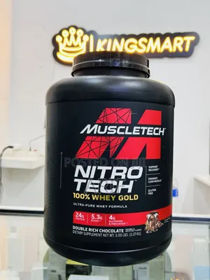 Photo - Muscle Tech Nitrotech Whey Protein Powder 2.3kg