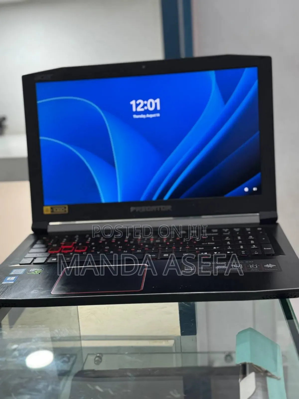 New Laptop Acer Predator 15 16GB Intel Core I7 HDD+SSD 1T
