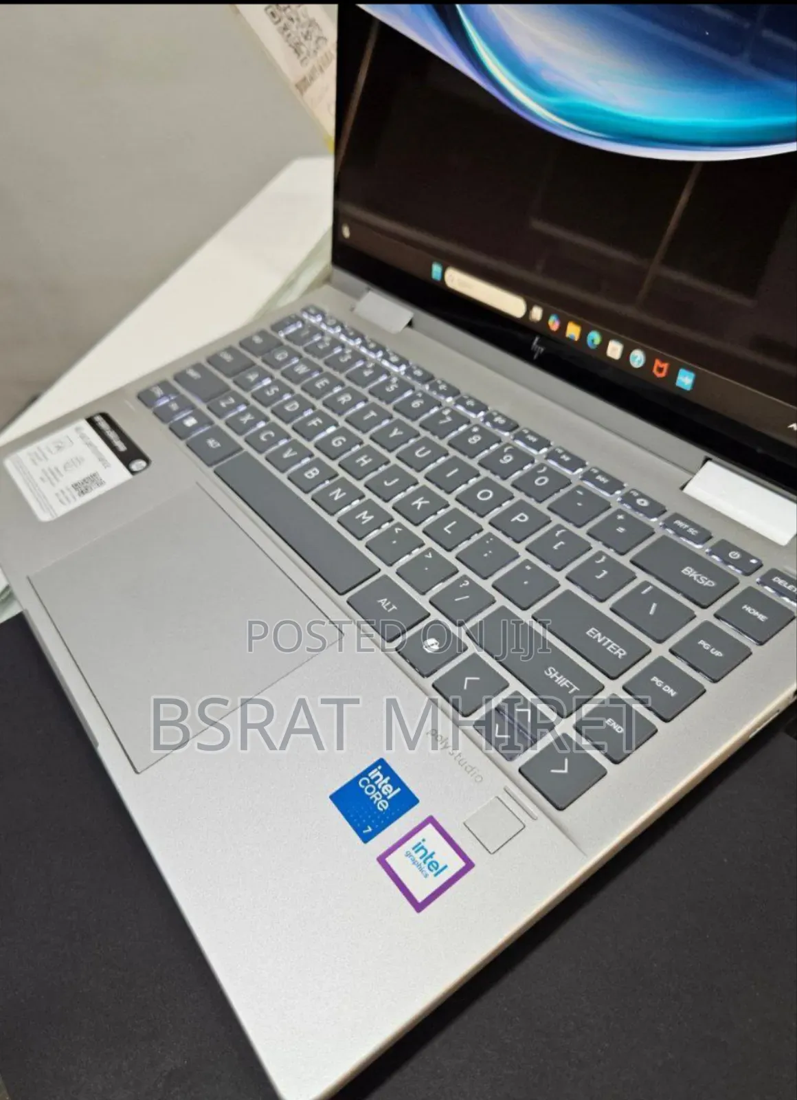 New Laptop HP Envy X360 16GB Intel Core I7 SSD 512GB