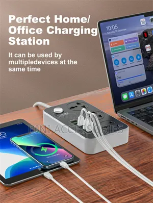 Original Ldnio 3 Ac Outlets Universal Power Strip Sc3604