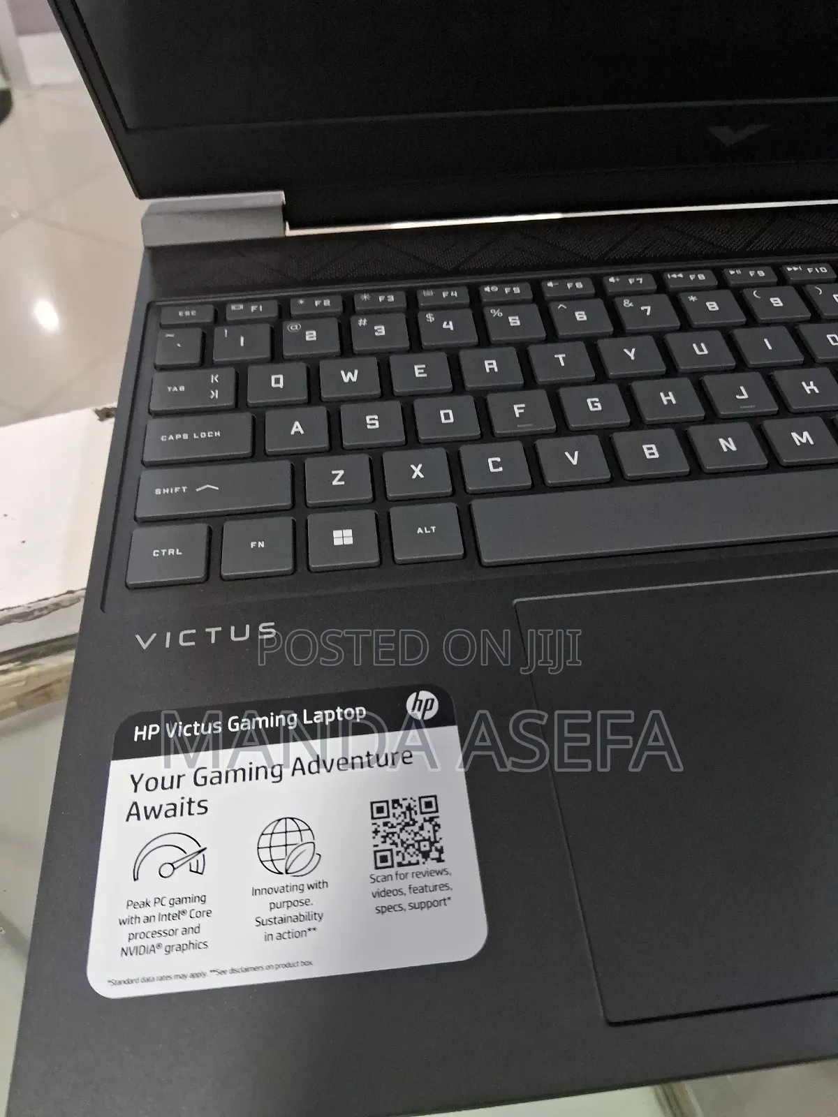 New Laptop HP Victus 15 8GB Intel Core I5 SSD 512GB