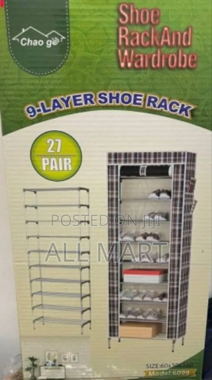 9 Layer Shoes Rack