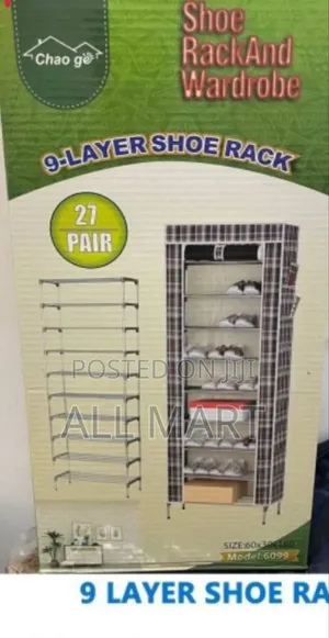 9 Layer Shoes Rack