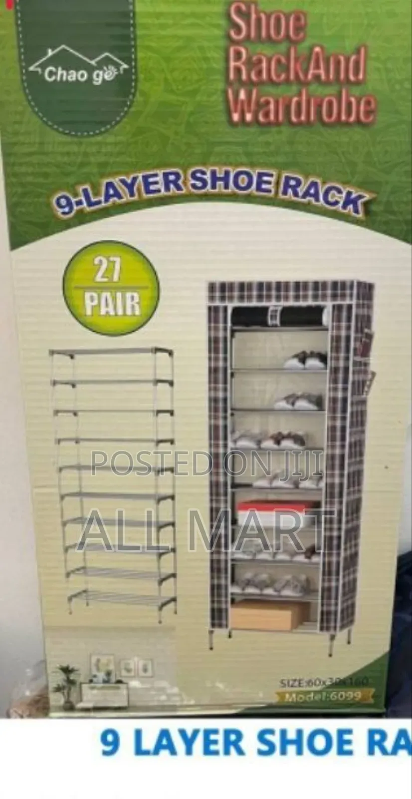 9 Layer Shoes Rack
