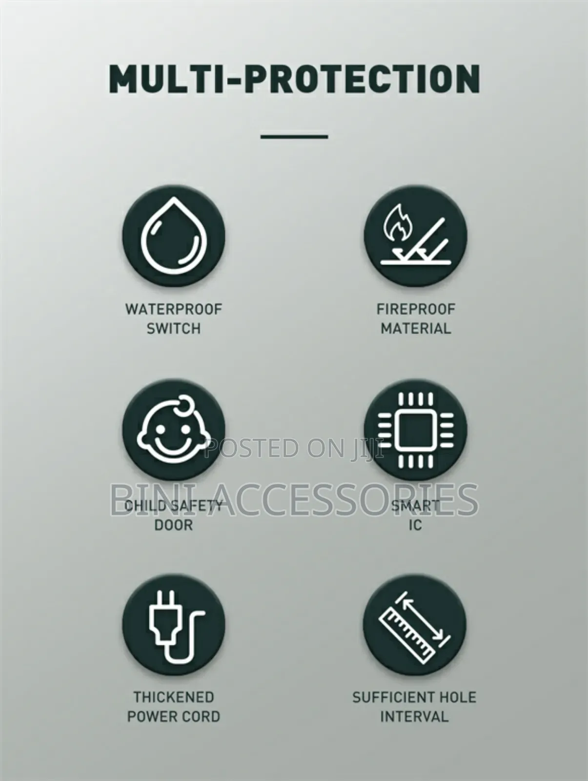 Original Ldnio 4 Ac Outlets Universal Power Strip Sc4407