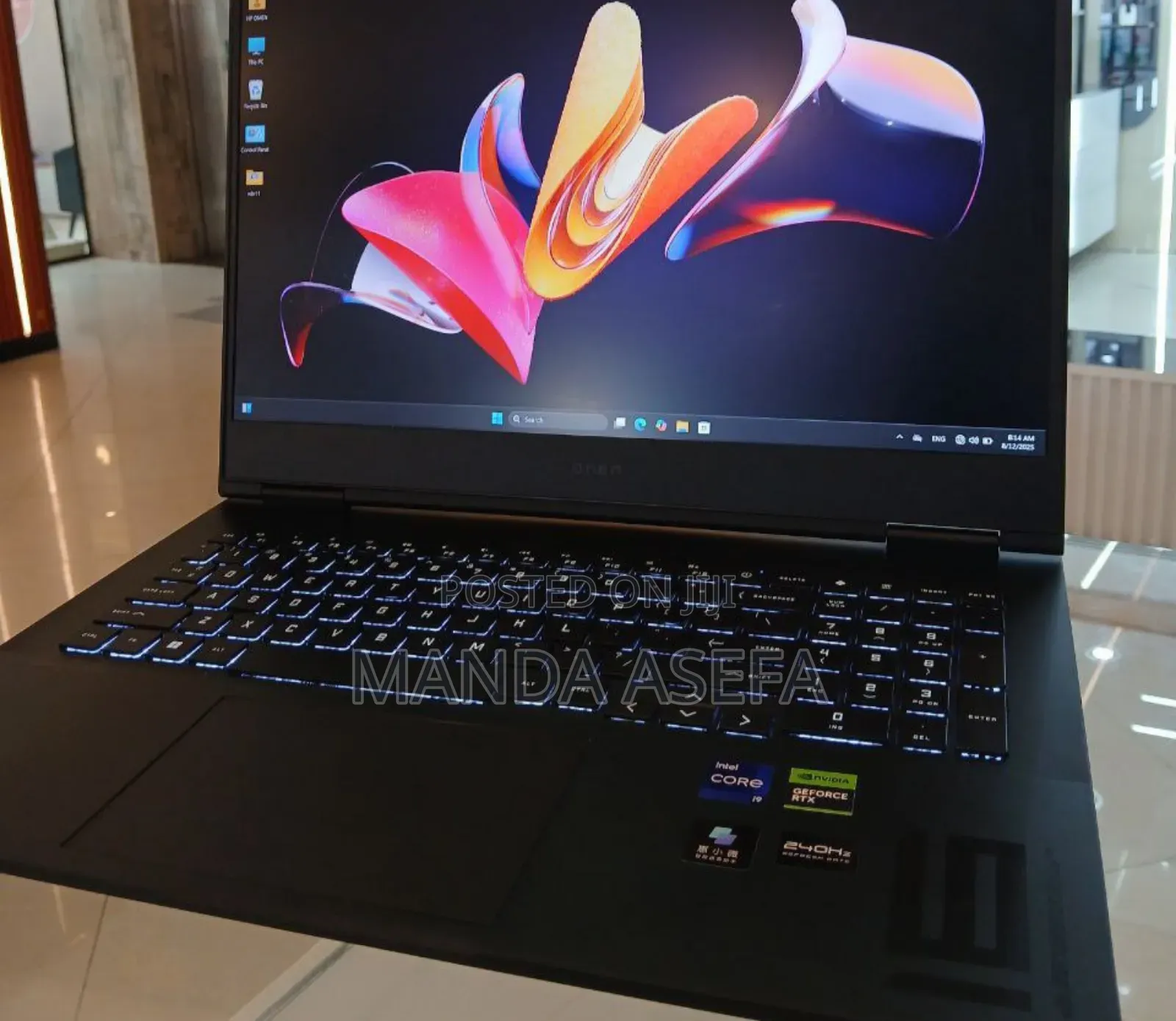 New Laptop HP Omen 16 16GB Intel Core I9 SSD 1T