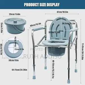 ኮሞድ ወንበር የማይዝግ Commode Chair峙你commode Chair憮方commode Chair New Commode