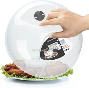 Microwave Food Cover With Plate