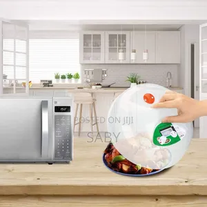 Microwave Food Cover With Plate
