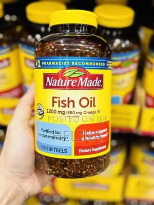Photo - Omega-3 Fatty Acid Fish Oil Helps Support a Healthy Heart From Usa