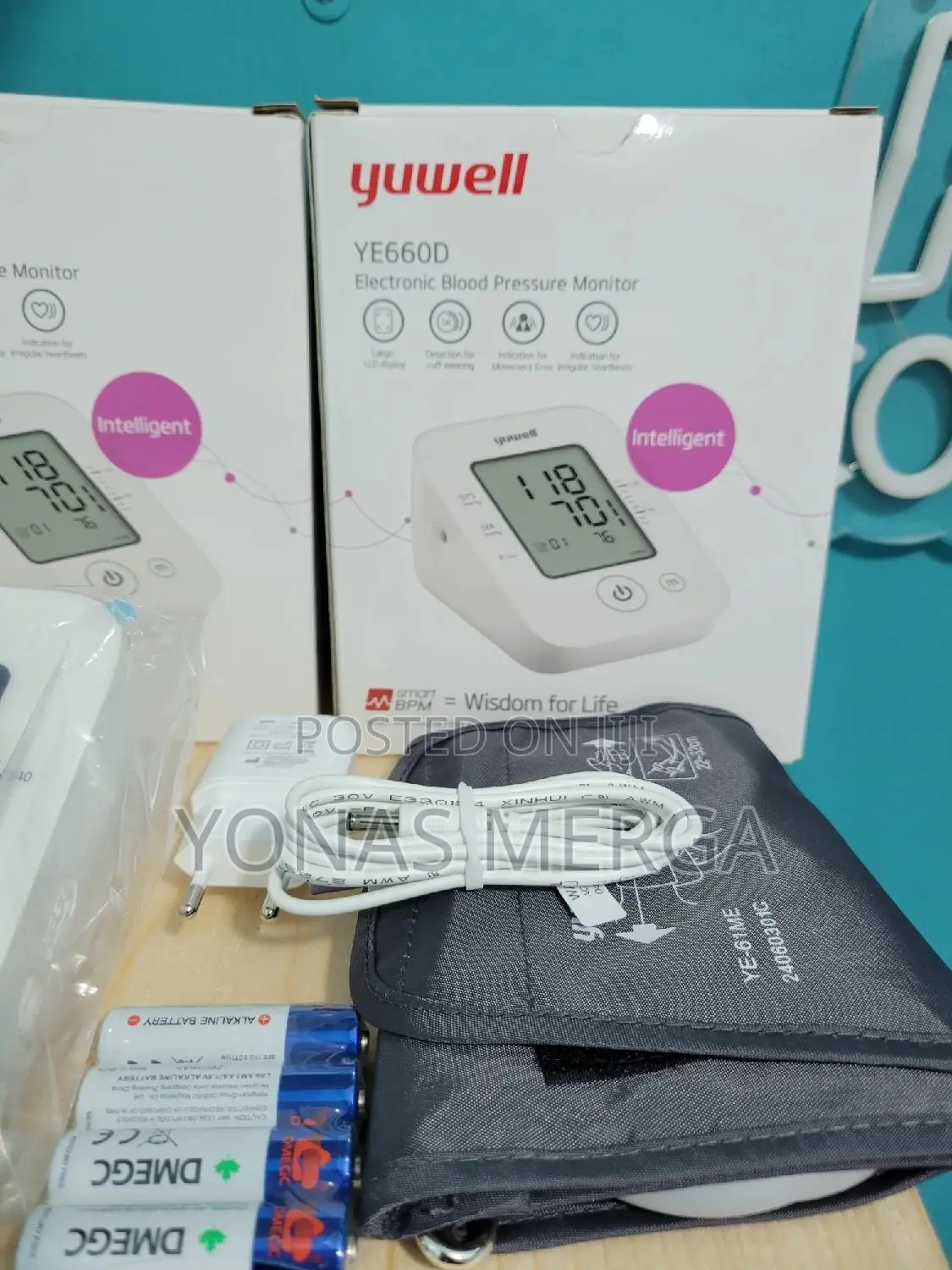 Fully Automatic Bp Monitoring突疪blood Pressure Monitor趜献digital Bp ማሽን