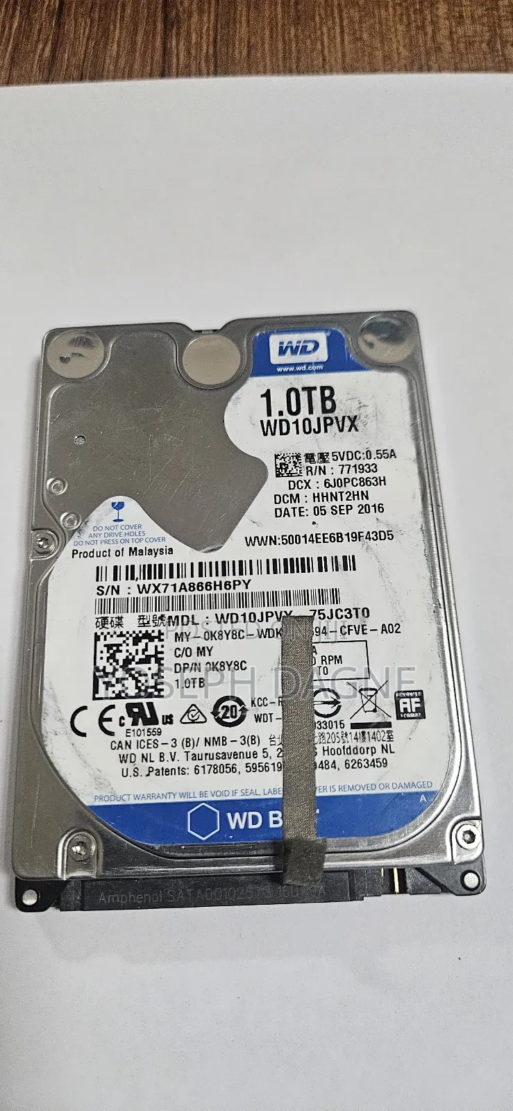 Internal Hard Disk