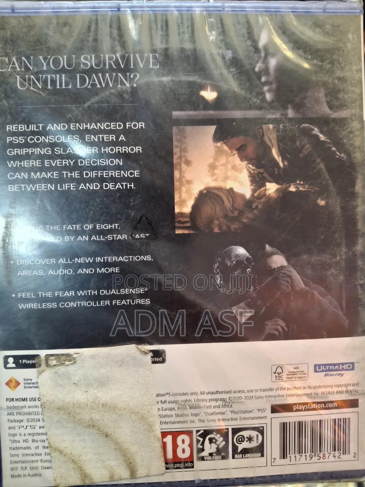Until Dawn Ps5 Game