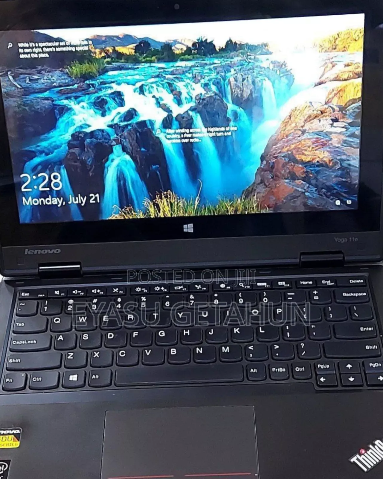 New Laptop Lenovo Yoga 11e 4GB Intel Celeron SSD 500GB