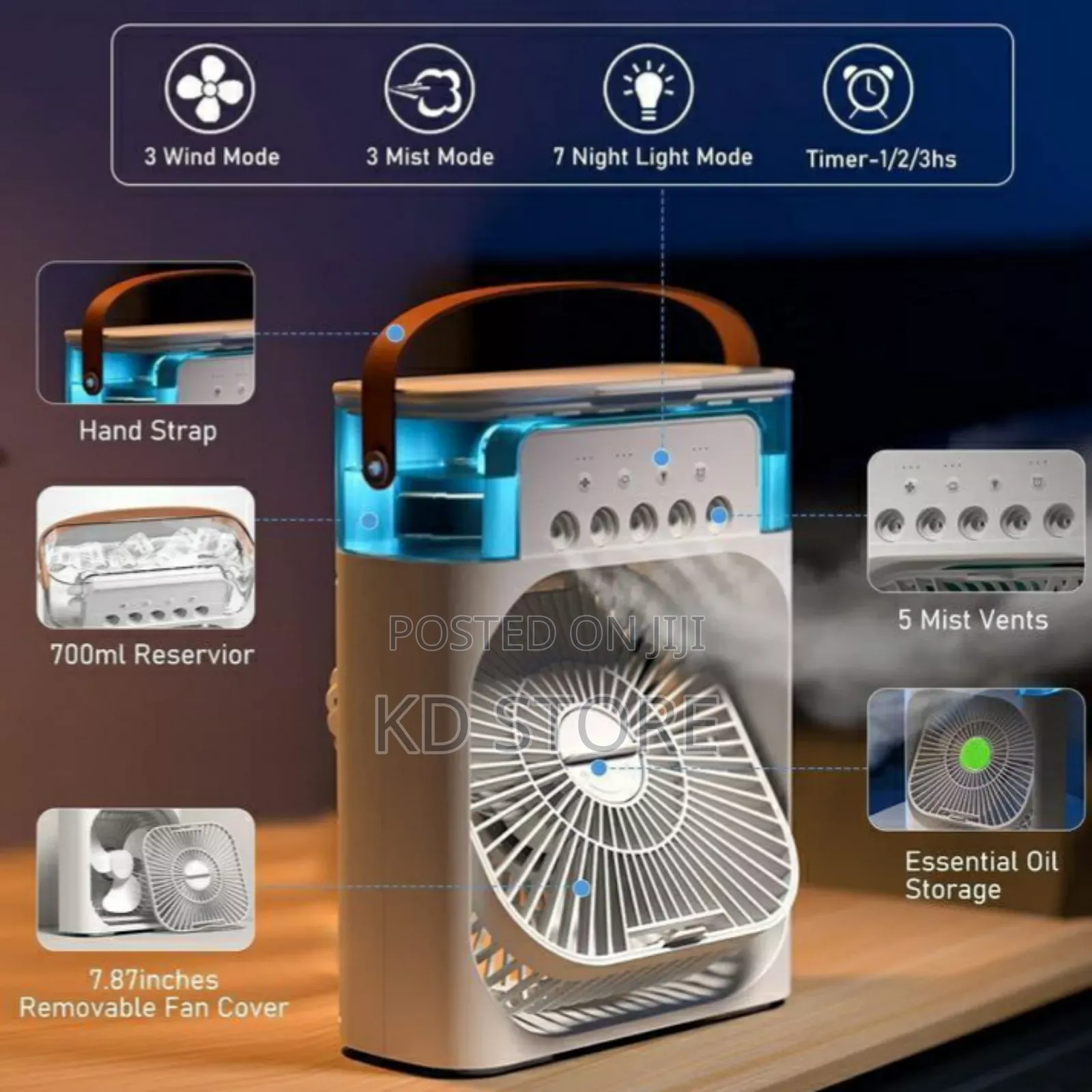 Air Cooler Fan and Humidifier