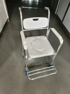 Wheelchair White Seat衹了commode Wheelchair见有commode Wheelchair New