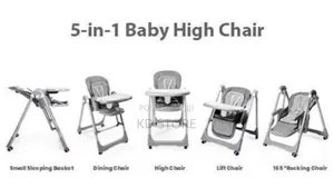 Photo - 5-in-1 High Chair Multifunction
